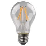 ΛΑΜΠΑ LED ΚΟΙΝΗ CROSSED FILAMENT 4.2W 480lm E27 4000K 220-240V CLEAR (147-78011)