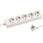 ΠΟΛΥΠΡΙΖΟ 5 ΘΕΣΕΩΝ ΜΕ ΚΑΛΩΔΙΟ 3X1,5mm 5m ΜΕ ΠΡΟΣΤΑΣΙΑ ΕΠΑΦΩΝ (147-62242)