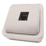 ΠΡΙΖΑ ΜΙΝΙ ΤΗΛΕΦΩΝΟΥ ΜΟΝΗ RJ11 6P4C ΛΕΥΚΗ IP20 (147-16243)