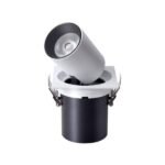 ΣΠΟΤ ΧΩΝΕΥΤΟ ΚΙΝΗΤΗ ΒΑΣΗ 12W 4000Κ Φ110 ΛΕΥΚΟ PRO (145-65020)