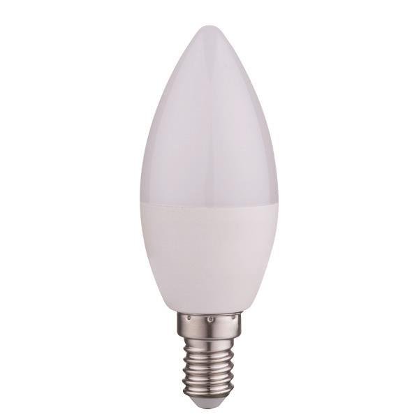 f302b754721d46ccb6b293f75c4cf1f6 ΛΑΜΠΑ LED ΚΕΡΙ 6W 520lm Ε14 6500K 175-250V 2 τμχ S. BLISTER PLUS (147-79123) - Image 1