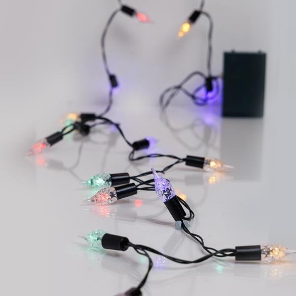007b96a5a12e462a92a253607dffb9d0 ΣΕΙΡΑ, 20 LED 5mm, VINTAGE ΔΙΑΚΟΣΜΗΤΙΚO 1.2cm, ΜΠΑΤΑΡΙΑΣ 3xΑΑ, ΧΡΟΝΟΔΙΑΚΟΠΤΗ, ΠΡΑΣΙΝΟ PVC ΚΑΛΩΔΙΟ, ΧΡΩΜΑΤΙΣΤΟ LED ANA 10cm, ΠΡΟΕΚΤΑΣΗ ΠΑΡΟΧΗΣ 30cm, IP20 (600-03347) - Image 1