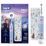 Oral-B Vitality Pro Παιδική Ηλεκτρική Οδοντόβουρτσα με Χρονόμετρο Frozen για 3+ Χρονών & Θήκη Ταξιδιού (31.001.0070)