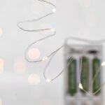 ΣΕΙΡΑ, 20 MINI LED, ΜΠΑΤΑΡΙΑΣ 3xAA, ΑΣΗΜΙ ΧΑΛΚΙΝΟ ΚΑΛΩΔΙΟ, ΘΕΡΜΟ ΛΕΥΚΟ LED ΑΝΑ 10cm, ΠΡΟΕΚΤΑΣΗ ΠΑΡΟΧΗΣ 30cm, IP20 (601-11221)