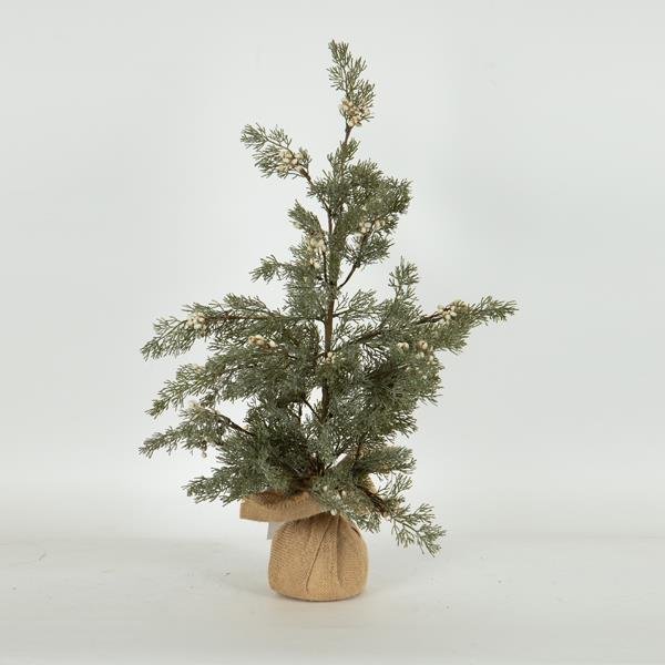 7da6837c6ac44f31a92617d4c8bd2275 ΔΕΝΤΡΑΚΙ ΜΕ ΛΕΥΚΑ BERRIES, 60cm (600-46373) - Image 1