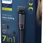 Philips Series 3000 7-in-1 Σετ Επαναφορτιζόμενης Κουρευτικής Μηχανής MG3720/15 (31.001.0074)