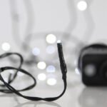 ΣΕΙΡΑ, 100 LED 3mm, 31V ΜΕΤΑΣΧΗΜΑΤΙΣΤΗ, 8 ΠΡΟΓΡΑΜΜΑΤΑ, ΠΡΑΣΙΝΟ PVC ΚΑΛΩΔΙΟ, ΛΕΥΚΟ LED ΑΝΑ 5cm, ΠΡΟΕΚΤΑΣΗ ΠΑΡΟΧΗΣ 3m, ΙΡ44 (601-11500)