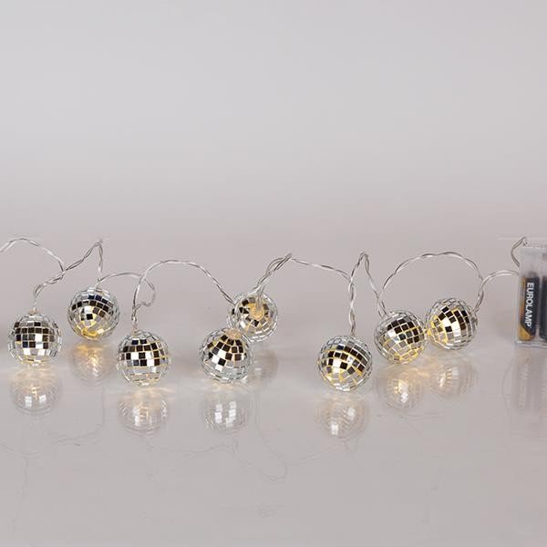 867ec7d6dc5f4164b9a253bed4291e19 ΣΕΙΡΑ, 10 LED 5mm, DISCO ΜΠΑΛΙΤΣΕΣ, ΜΠΑΤΑΡΙΑΣ 3xAA, ΧΡΟΝΟΔΙΑΚΟΠΤΗ, ΔΙΑΦΑΝΟ PVC ΚΑΛΩΔΙΟ, ΘΕΡΜΟ ΛΕΥΚΟ LED ΑΝΑ 15cm, ΠΡΟΕΚΤΑΣΗ ΠΑΡΟΧΗΣ 30cm, IP20 (600-03060) - Image 1