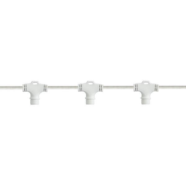 99cb4aee35a9401ba78f1b150b72eb03 DIY, ΛΕΥΚΟ ΚΑΟΥΤΣΟΥΚ ΚΑΛΩΔΙΟ, ΓΙΑ ΚΟΥΡΤΙΝΑ, 6 ΚΑΘΕΤΟΙ ΚΟΝΕΚΤΟΡΕΣ, ΜΕ ΕΠΕΚΤΑΣΗ, 0,70m, ΙΡ65 (600-11952) - Image 1