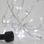 ΣΕΙΡΑ, 100 LED 3mm, 31V ΜΕΤΑΣΧΗΜΑΤΙΣΤΗ, 4 ΕΠΕΚΤΑΣΕΙΣ ΕΩΣ 3 ΣΕΤ, ΔΙΑΦΑΝΟ PVC ΚΑΛΩΔΙΟ, ΛΕΥΚΟ LED ΑΝΑ 5cm, ΠΡΟΕΚΤΑΣΗ ΠΑΡΟΧΗΣ 3m, ΙP44 (620-22321)
