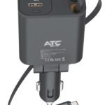 ATC-CA16 Φορτιστής Αυτοκινήτου 45W USB-A & Type-C με Επεκτεινόμενο Καλώδιο Lightning & Type-C  (20.008.0018)