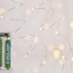 ΣΕΙΡΑ, 50 MINI LED, ΜΠΑΤΑΡΙΑΣ 3xAA, ΑΣΗΜΙ ΧΑΛΚΙΝΟ ΚΑΛΩΔΙΟ, ΘΕΡΜΟ ΛΕΥΚΟ LED ΑΝΑ 10cm, ΠΡΟΕΚΤΑΣΗ ΠΑΡΟΧΗΣ 10cm, IP20 (601-11719)