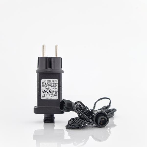 e6c1a23a6e6e45938a97d5159710a230 ΜΕΤΑΣΧΗΜΑΤΙΣΤΗΣ 31V/12W, ΕΩΣ 1500 LED, ΠΡΑΣΙΝΟ PVC ΚΑΛΩΔΙΟ, ΠΡΟΕΚΤΑΣΗ ΠΑΡΟΧΗΣ 3m, IP44 (600-11803) - Image 1