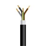 ΚΑΛΩΔΙΟ NYY J1VV-U 4X2,5mm² ΜΑΥΡΟ (750m/Drum) (150-14726)