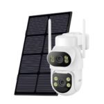XO CR19 Εξωτερική Solar Κάμερα 4G AOV με Διπλό Φακό & 4 Megapixel (16.001.0321)