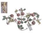 Διακοσμητική γιρλάντα με λαμπάκια 190cm [00001687]