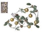 Διακοσμητική γιρλάντα με λαμπάκια 190cm [00001690]