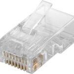 Goobay Φις Δικτύου RJ45 CAT 6 UTP χωρίς Θωράκιση 93828 (11.001.0031)