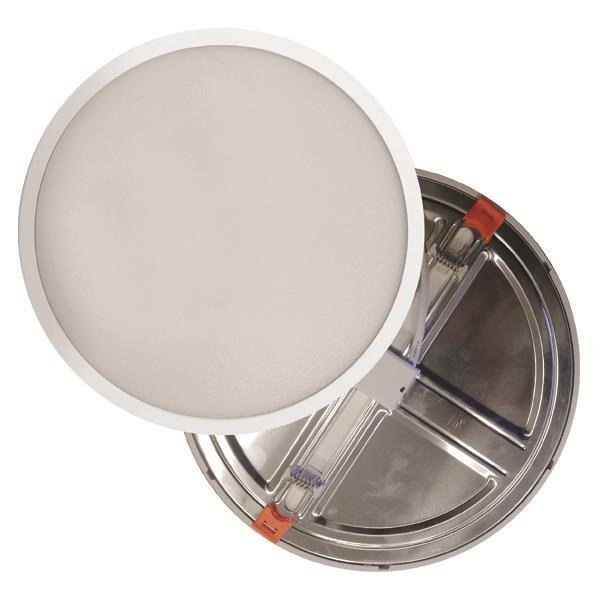5caa42ab58f14c10a79361875659c4c3 ΦΩΤΙΣΤΙΚΟ ΧΩΝΕΥΤΟ LED ΜΕ ΡΥΘΜΙΖΟΜΕΝΗ ΕΓΚΟΠΗ 20W 3000K Φ50-210mm ΛΕΥΚΟ PLUS (145-68422) - Image 1