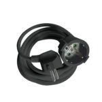 Technik Μπαλαντέζα 2m 1 Θέσης 3×1,5 mm² 16A Μαύρο (41.002.0016)