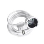 Technik Μπαλαντέζα 2m 1 Θέσης  3×1,5 mm² 16A Λευκό (41.002.0020)