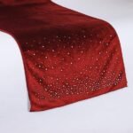 ΡΑΝΕΡ ΜΠΟΡΝΤΟ ΒΕΛΟΥΔΙΝΟ ΜΕ ΣΤΡΑΣ 40x140cm (600-46727)