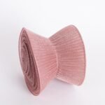 ΚΟΡΔΕΛΑ ΣΠΙΡΑΛ ΡΟΖ ΜΕΤΑΛΛΙΚΟ 500x12cm (600-46409)
