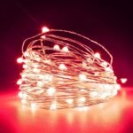 XMAS ΛΑΜΠΑΚΙ ΣΕΙΡΑ 100 MINI LED ΜΕΤΑΣΧΗΜΑΤΙΣΤΗ ΣΤΑΘΕΡΟ ΑΣΗΜΙ ΧΑΛΚΙΝΟ ΚΑΛΩΔΙΟ ΚΟΚΚΙΝΟ LED ΑΝΑ 10cm ΠΑΡΟΧΗ 5m ΙΡ44 (600-07319)