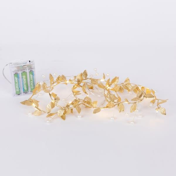 40c62d3d73a3414db6a0adff03e0dc21.jpg XMAS ΛΑΜΠΑΚΙ ΣΕΙΡΑ 15 MINI LED ΔΙΑΚΟΣΜΗΤΙΚΑ ΦΥΛΛΑ & ΠΕΡΛΕΣ ΜΠΑΤΑΡΙΑΣ 3ΑΑ ΜΕ ΧΡΟΝΟΔΙΑΚΟΠΤΗ ΑΣΗΜΙ ΧΑΛΚΙΝΟ ΚΑΛΩΔΙΟ ΘΕΡΜΟ ΛΕΥΚΟ LED ΑΝΑ 10cm ΠΑΡΟΧΗ 30cm IP20 (600-03260) - Image 1
