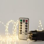 XMAS ΛΑΜΠΑΚΙ ΣΕΙΡΑ 300 MINI LED ΜΕ ΜΕΤΑΣΧΗΜΑΤΙΣΤΗ ΤΗΛΕΧΕΙΡΙΣΤΗΡΙΟ (ON/OFF ΧΡΟΝΟΔΙΑΚΟΠΤΗ DIMMER) ΑΣΗΜΙ ΧΑΛΚΙΝΟ ΚΑΛΩΔΙΟ ΘΕΡΜΟ ΛΕΥΚΟ LED ANA 1.5cm ΠΑΡΟΧΗ 3m ΙΡ44 (600-07201)