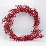 ΣΤΕΦΑΝΙ ΜΕ ΚΟΚΚΙΝΑ BERRIES MIXED 50cm (600-47652)