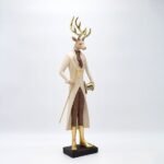 ΤΑΡΑΝΔΟΣ ΜΕ ΣΜΟΚΙΝ ΚΑΙ ΚΑΠΕΛΟ ΠΟΛΥΡΕΖΙΝ 48cm (600-47127)