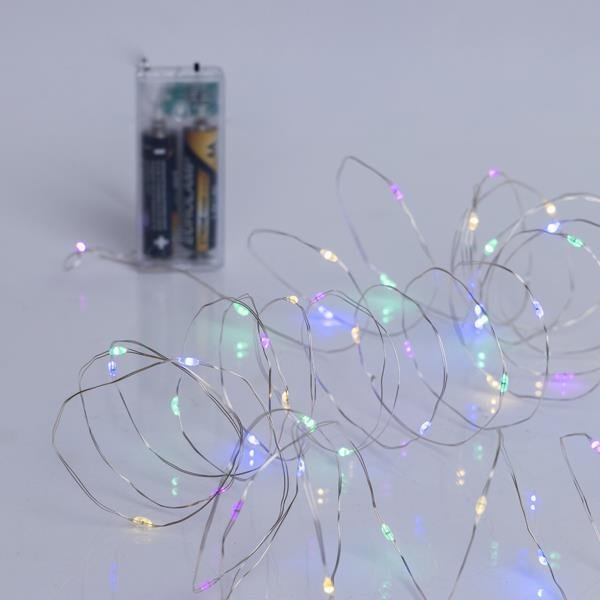7f7037bc1d77473d9feafde1e55b837e.jpg XMAS ΛΑΜΠΑΚΙ ΣΕΙΡΑ 50 MINI LED ΜΠΑΤΑΡΙΑΣ 2AA ΜΕ ΧΡΟΝΟΔΙΑΚΟΠΤΗ ΑΣΗΜΙ ΧΑΛΚΙΝΟ ΚΑΛΩΔΙΟ ΧΡΩΜΑΤΙΣΤΟ ΟΠΑΛ LED ΑΝΑ 10cm ΠΑΡΟΧΗ 10cm IP20 DISPLAY BOX 24τμχ (600-07728) - Image 1