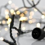 XMAS ΛΑΜΠΑΚΙ ΣΕΙΡΑ 100 LED 3mm 31V ΜΕΤΑΣΧΗΜΑΤΙΣΤΗ 4 ΕΠΕΚΤΑΣEIΣ ΕΩΣ 3 ΣΕΤ ΠΡΑΣΙΝΟ PVC ΚΑΛΩΔΙΟ ΘΕΡΜΟ ΛΕΥΚΟ LED ΑΝΑ 5cm ΠΑΡΟΧΗ 3m ΙΡ44 (600-15201)