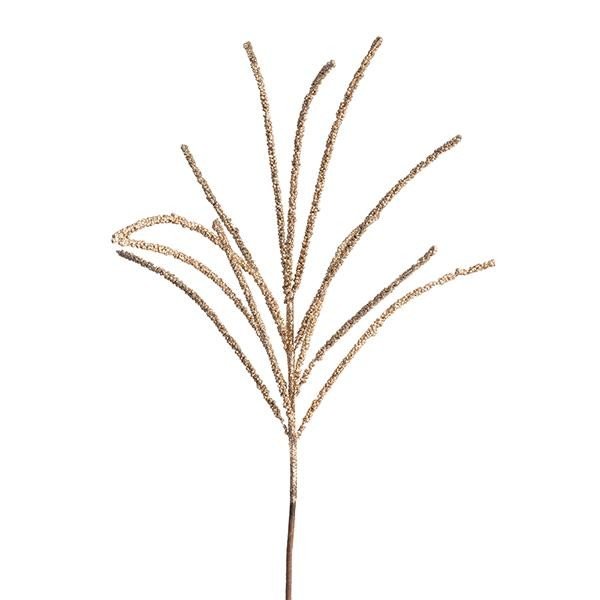 b7b8b146acee433b94cddbfdd614d00d ΚΛΑΔΙ ΜΕ GLITTER ΡΟΖ GOLD GRASS 67cm (600-48240) - Image 1