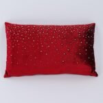 ΜΑΞΙΛΑΡΙ ΜΠΟΡΝΤΟ ΜΕ ΣΤΡΑΣ ΒΕΛΟΥΔΙΝΟ 50x30cm (600-46724)