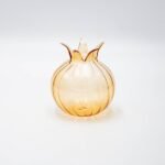 ΓΥΑΛΙΝΟ ΡΟΔΙ ΔΙΑΦΑΝΟ ΜΕΛΙ 9.8cm (600-47894)