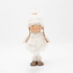 ΚΟΡΙΤΣΑΚΙ POM POM ΜΕ ΛΕΥΚΑ ΡΟΥΧΑ 34cm (600-46644)