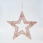 ΑΣΤΕΡΙ ΣΑΜΠΑΝΙ ΑΠΌ ΝΗΜΑ ΜΕ ΠΑΓΙΕΤΕΣ 45cm (600-45636)