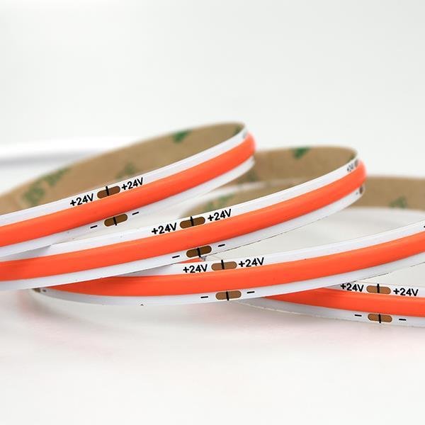 2e20ddd4091f4067b10f2afa27c77dc1.jpg ΤΑΙΝΙΑ LED COB 5M 12W 24V ΚΟΚΚΙΝΟ 480 LED/M IP44 PRO (145-72024) - Image 1