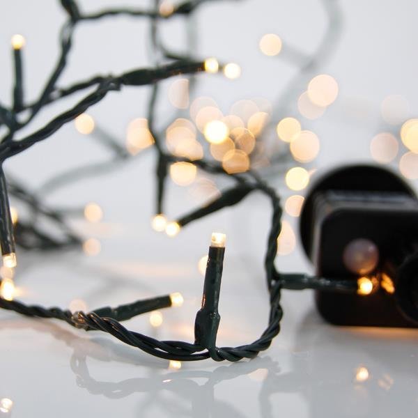 4dba0fff91fe417db0c8589f101a6c99 XMAS ΛΑΜΠΑΚΙ ΣΕΙΡΑ 180 LED 3mm 31V ΜΕΤΑΣΧΗΜΑΤΙΣΤΗ ΜΕ 8 ΠΡΟΓΡΑΜΜΑΤΑ & ΜΝΗΜΗ ΠΡΑΣΙΝΟ PVC ΚΑΛΩΔΙΟ ΘΕΡΜΟ ΛΕΥΚΟ LED ΑΝΑ 5cm ΠΑΡΟΧΗ 3m ΙΡ44 (600-13221) - Image 1
