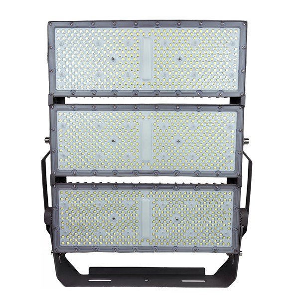 555cf42f41534c3098cf05856e2e7fdc ΠΡΟΒΟΛΕΑΣ LED SMD 750W MODULAR IP66 0-10V DC 5000K ΜΑΥΡΟ PLUS (146-69066) - Image 1