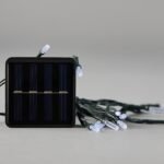 XMAS ΛΑΜΠΑΚΙ ΣΕΙΡΑ 80 LED 5mm ΜΕ ΑΚΡΥΛΙΚΗ ΕΠΕΚΤΑΣΗ ΗΛΙΑΚΟ ΣΥΛΛΕΚΤΗ ΜΕ ΑΙΣΘΗΤΗΡΑ ΦΩΤΟΣ ΜΕ 8 ΠΡΟΓΡΑΜΜΑΤΑ ΠΡΑΣΙΝΟ PVC ΚΑΛΩΔΙΟ ΛΕΥΚΟ LED ΑΝΑ 10cm ΠΑΡΟΧΗ 1m ΙΡ44 (600-04100)