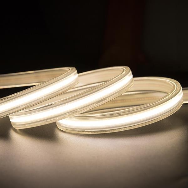9719d0fe80f44599982ebd411410f31c.jpg ΤΑΙΝΙΑ LED COB 10M 8W 220V 3000K 360 LED/M IP65 85lm/W CRI70 VALUE (145-72702) - Image 1