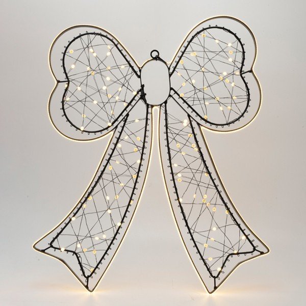 b3cb256b8708463084096b58130ddd0a XMAS ΦΩΤΙΖΟΜΕΝΟΣ ΦΙΟΓΚΟΣ COB LED ΤΑΙΝΙΑ 2.2m 100 MINI LED ΜΕΤΑΣΧΗΜΑΤΙΣΤΗ ΜΑΥΡΟΣ ΜΕΤΑΛΛΙΚΟΣ ΣKEΛETOΣ ΜΑΥΡΟ ΧΑΛΚΙΝΟ ΚΑΛΩΔΙΟ ΘΕΡΜΟ ΛΕΥΚΟ LED ΠΑΡΟΧΗ 3m 36x45cm IP44 (600-23645) - Image 1