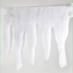 ΣΤΑΛΑΚΤΙΤΕΣ ΜΕ ΑΣΗΜΕΝΙΑ GLITTER, 200cm (600-40376)